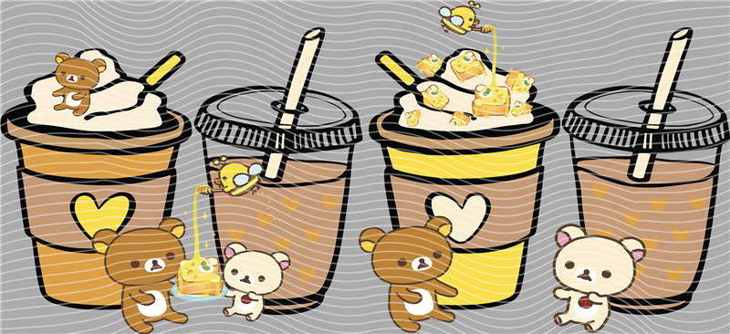 16oz Cartoon-T 609